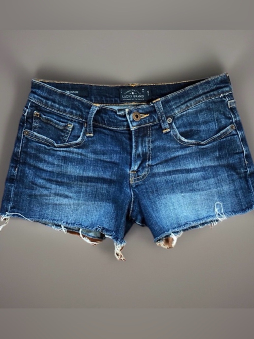 LUCKY BRAND Factory Cutt Off Jean Shorts